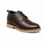 Elevato Height Increasing  Leather Casual Shoes – 3 Inches