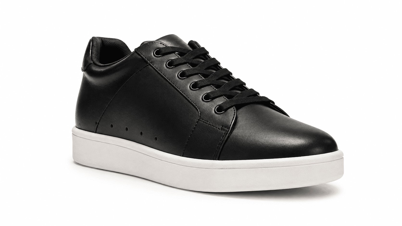 Black Height Increasing Sneakers for Men