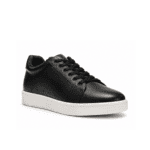 Premium Black Height Increasing Sneakers for Men | 2.5 Inches | Genuine Leather | Elevato